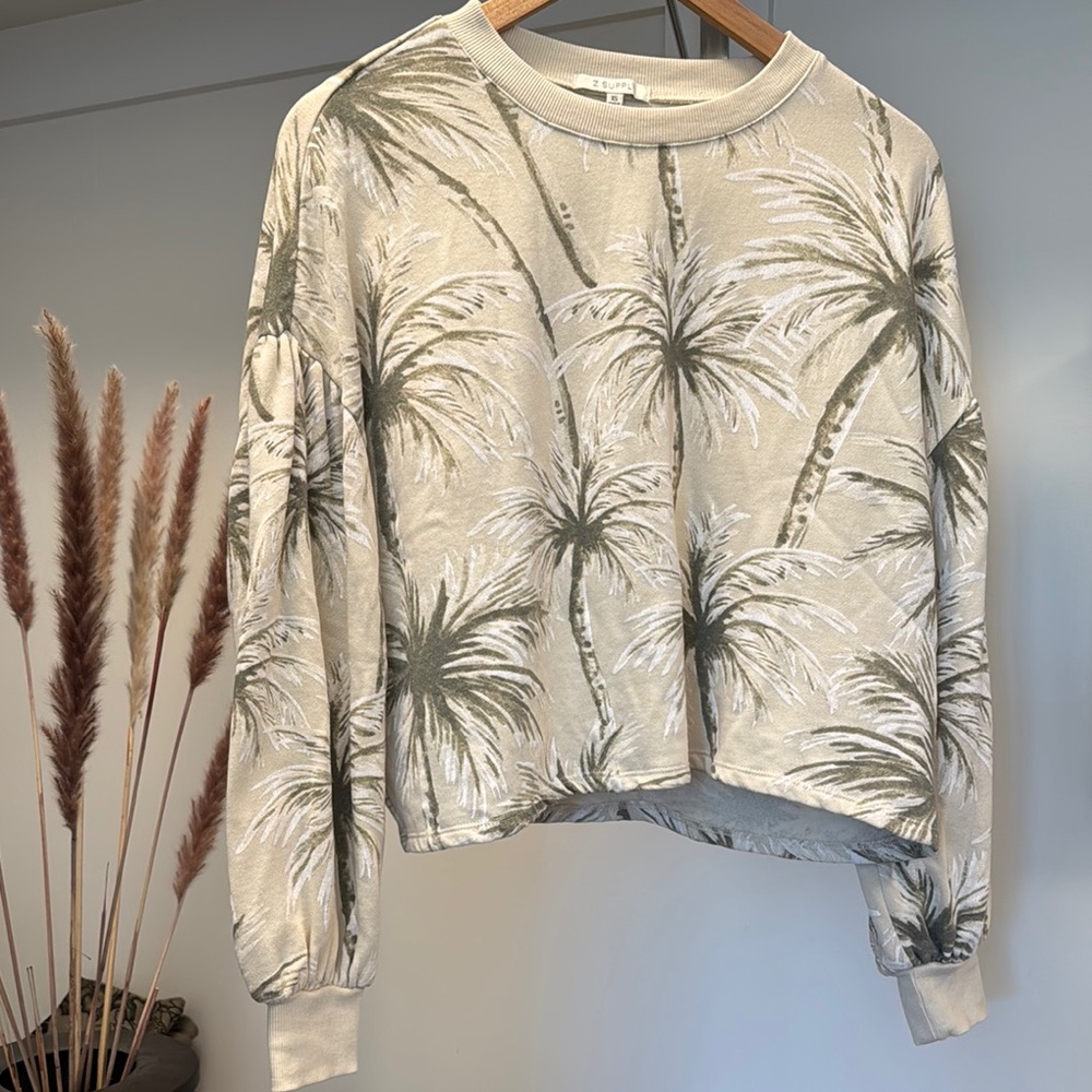 Z Supply Drop Sleeve Pull-Over Sweatshirt